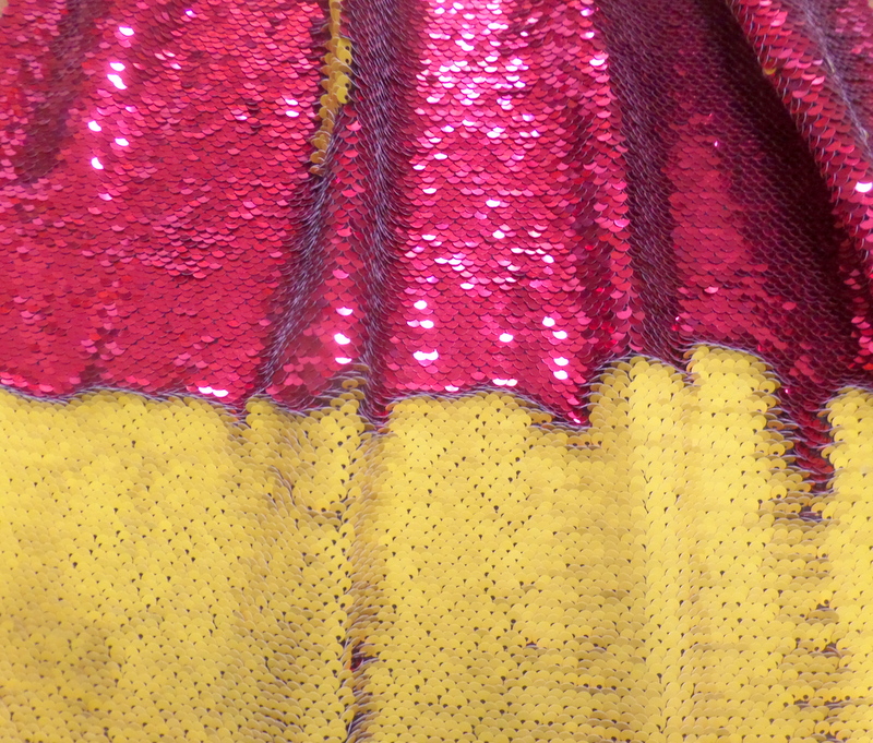 6.Red-Yellow Flip Sequins#2